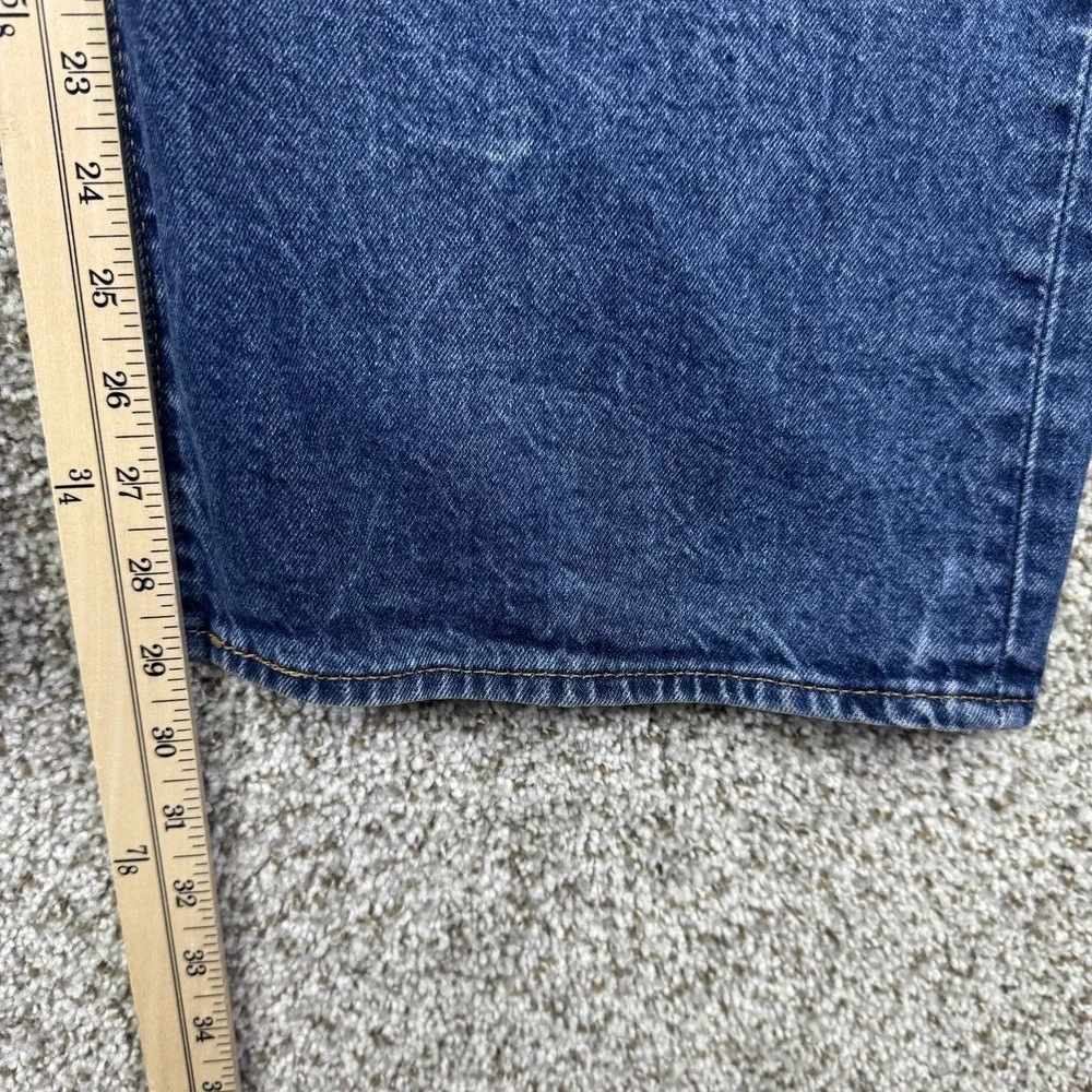 Levi's 501 Jeans Men's 54x29‎ Blue Med Wash Classic Straight Button Fly Big Tall